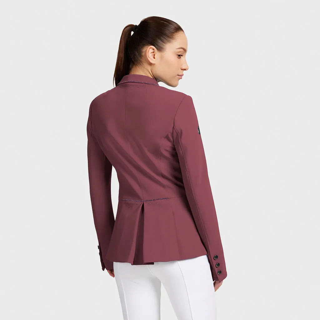 Samshield Victorine Crystal Fabric Ladies Competition Jacket- Amarante Limited Edition