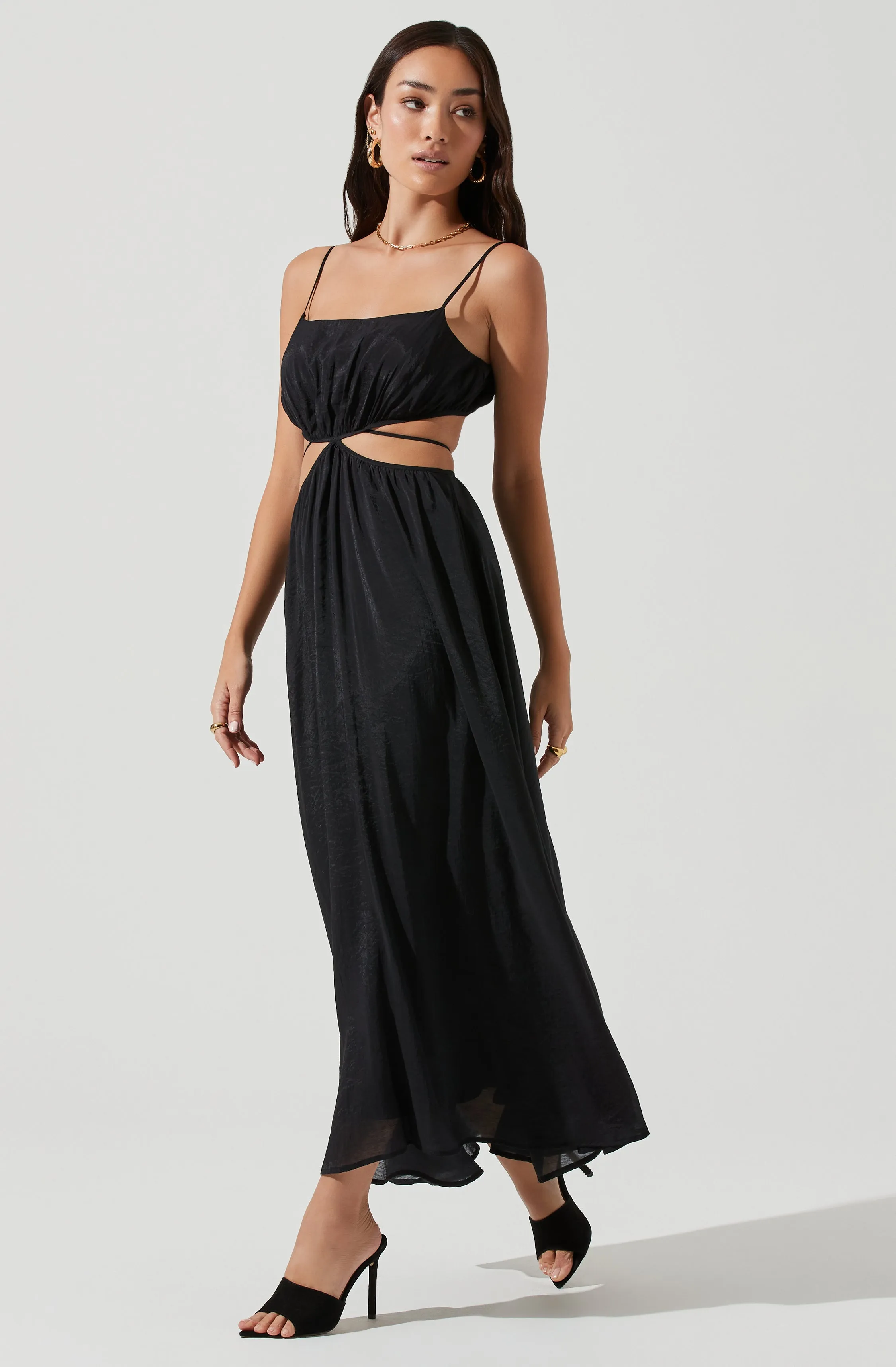 Sanger Cutout Midi Dress