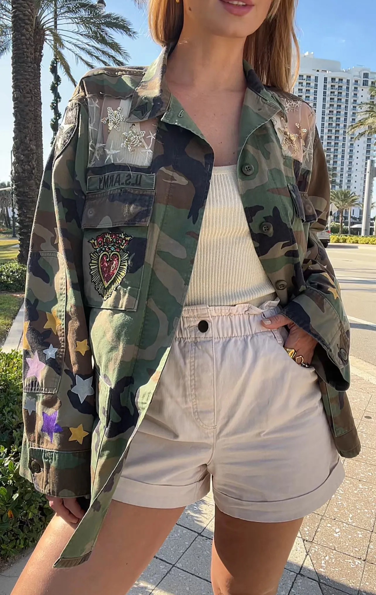 Stars Camo Jacket