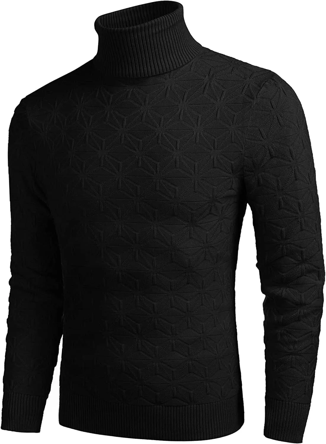 Stylish Slim Fit Turtleneck Pullover Sweater (US Only)