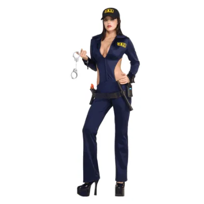 Top Cop Woman Costume