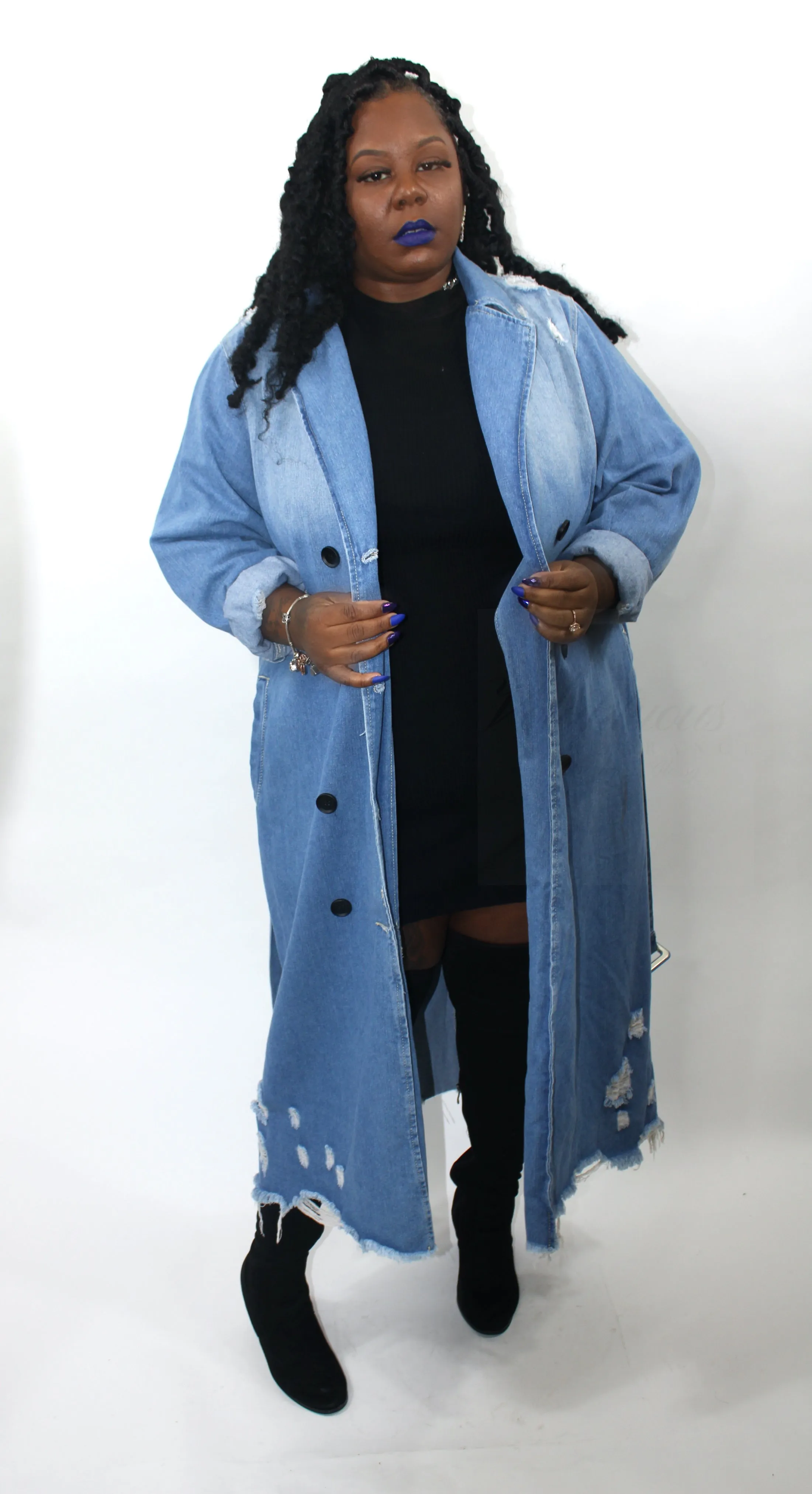 Trench Denim Jacket