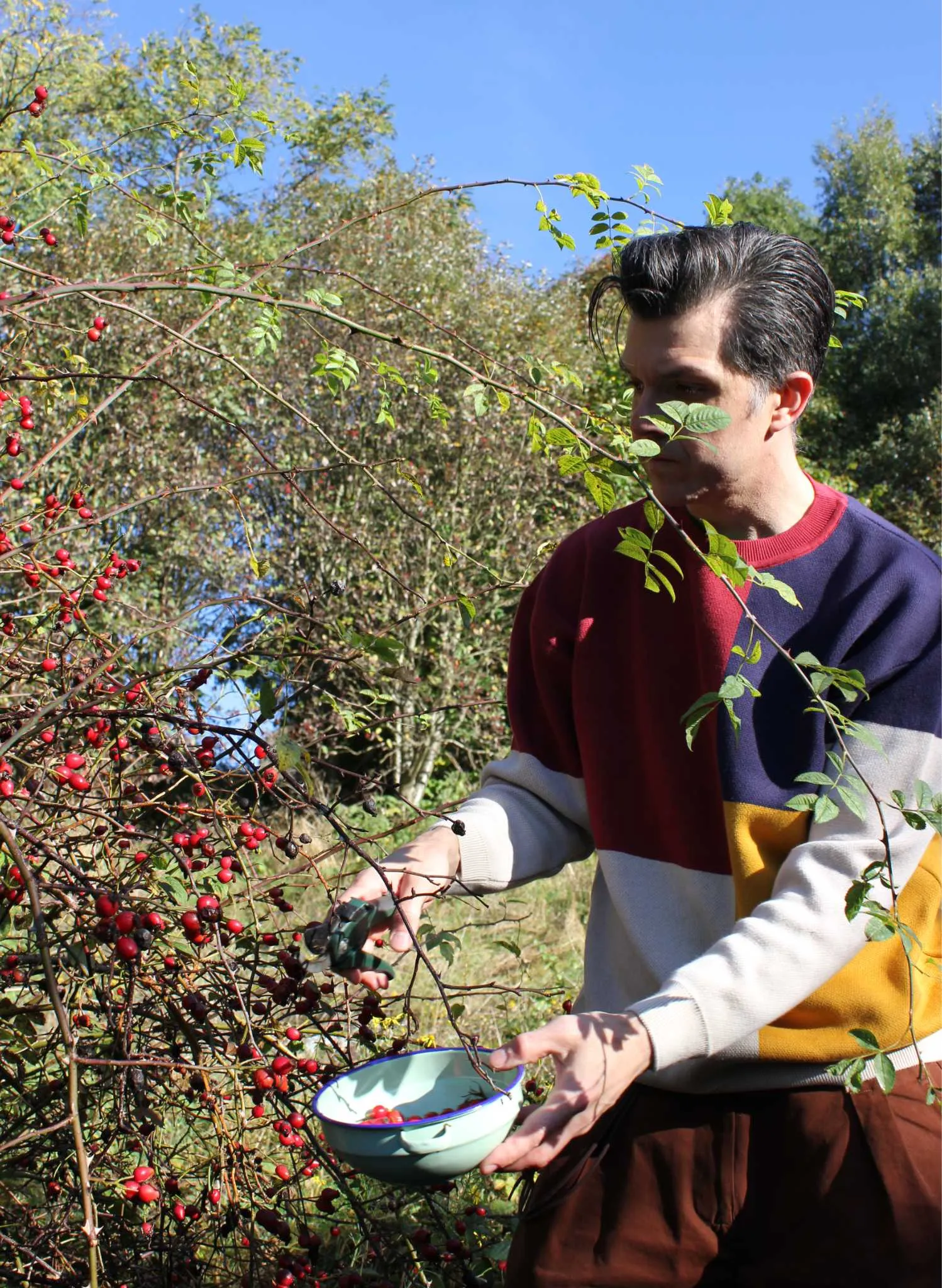 Unisex Esther - Red Bauhaus Jumper