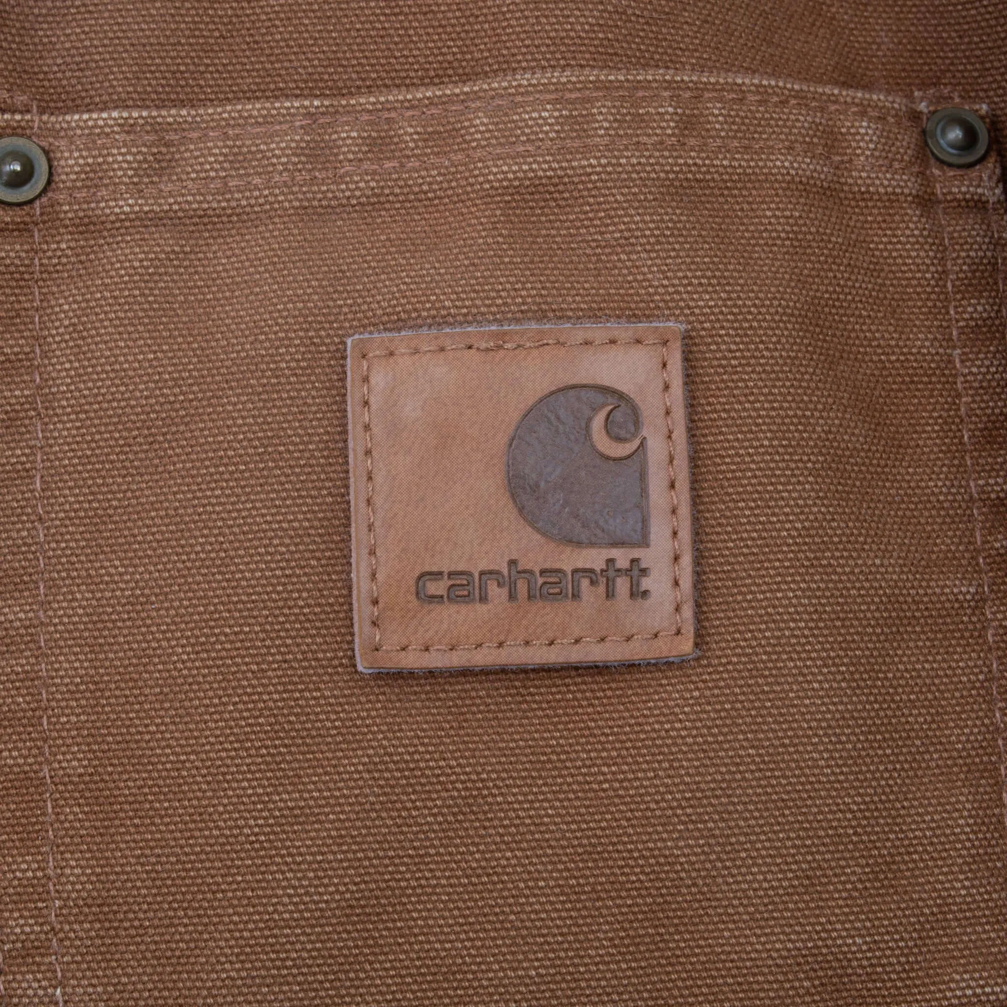 VINTAGE CARHARTT MICHIGAN STYLE BLANKET LINED BROWN JACKET 2000S C02BRN 2XL