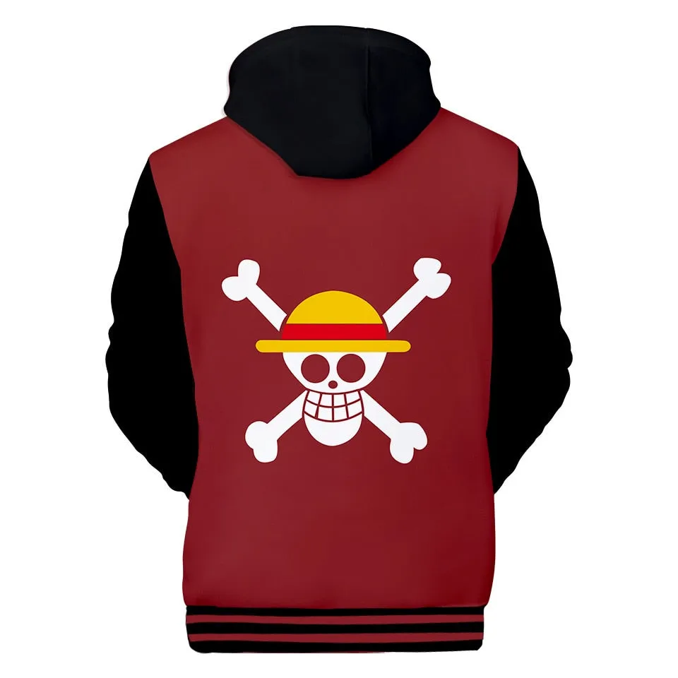 Whitebeard Pirates Hoodies- various patterns available