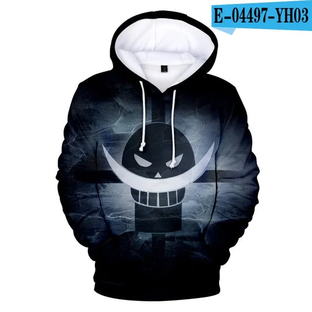 Whitebeard Pirates Hoodies- various patterns available