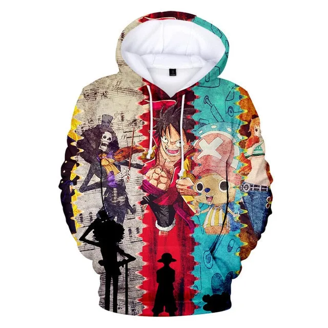 Whitebeard Pirates Hoodies- various patterns available