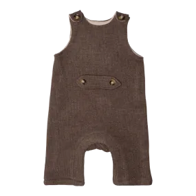 Willie Jumpsuit | Dark Brown Melange