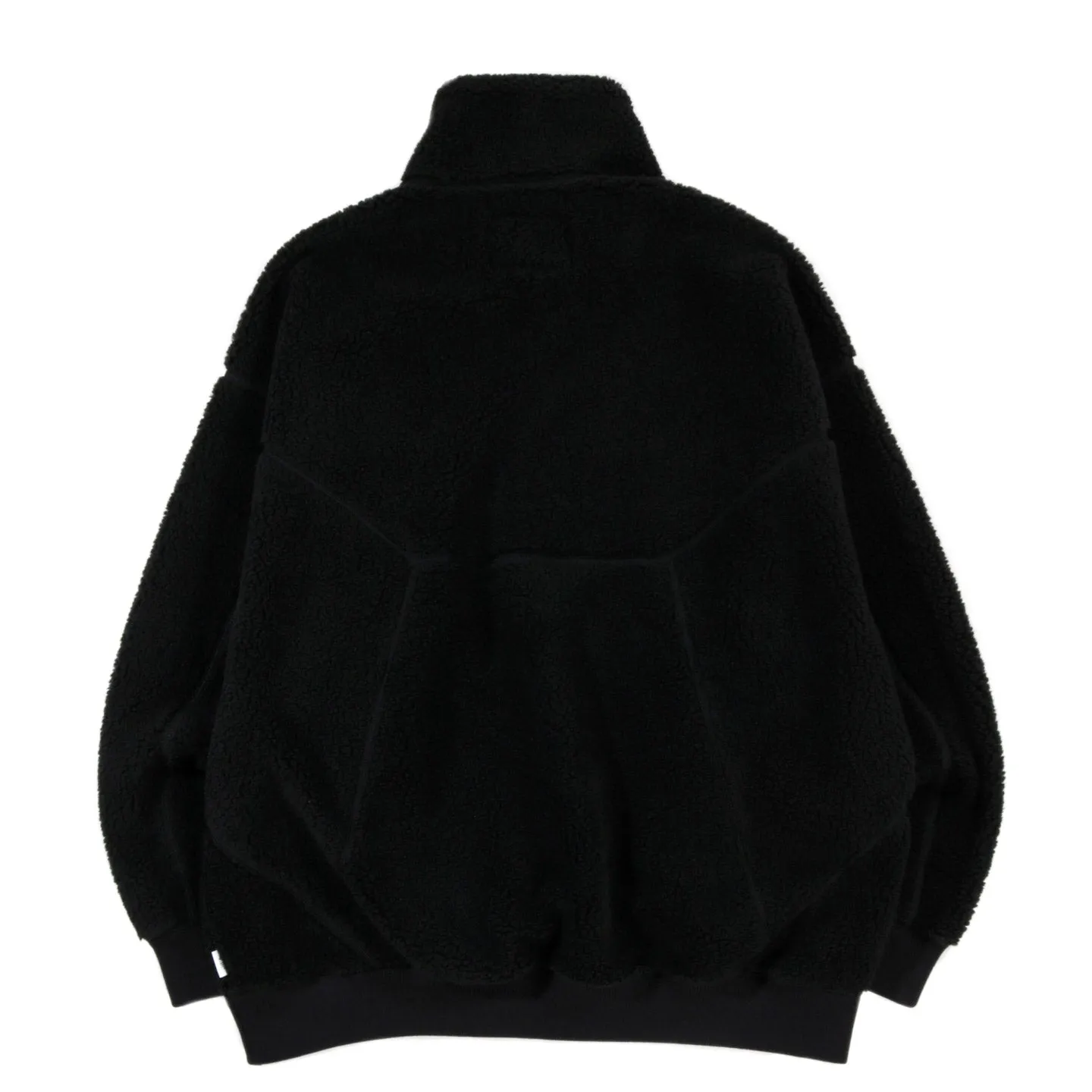 WTAPS MECH PULLOVER FLEECE JACKET BLACK